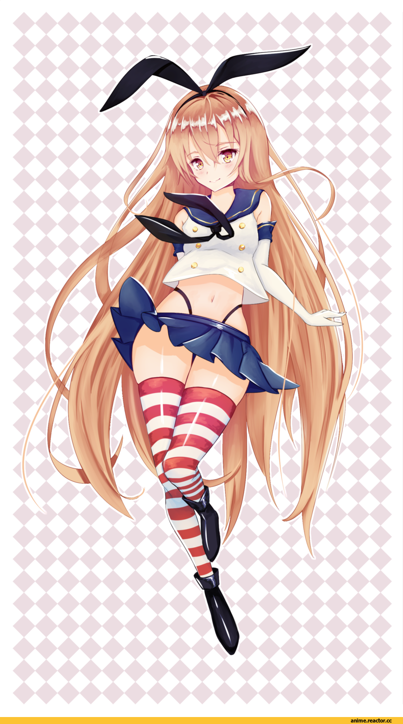 shanghaidoll, Shimakaze, Kantai Collection, Anime