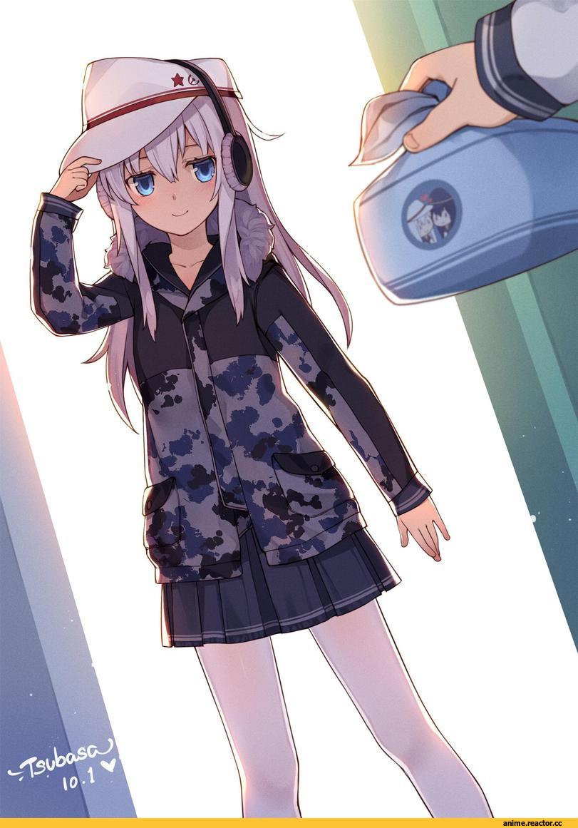 Kantai Collection, Verniy, tsubasa tsubasa, Anime