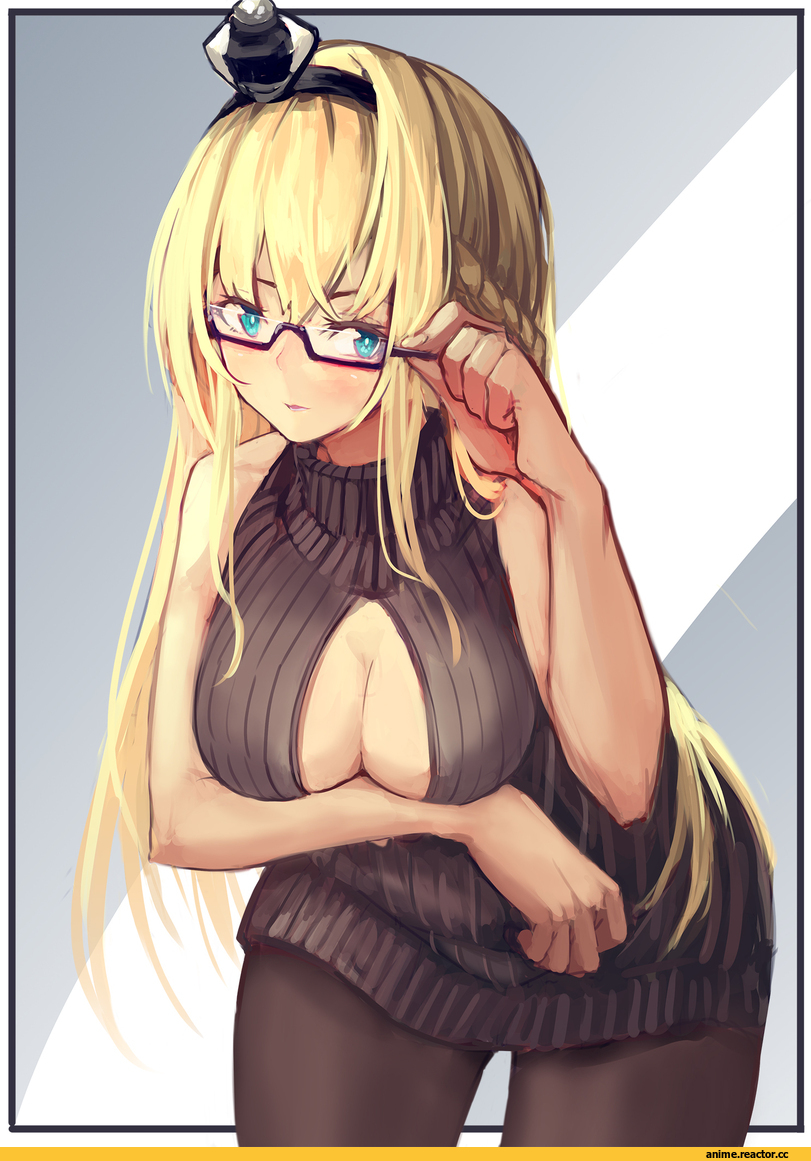 Warspite (Kantai Collection), Kantai Collection, senwa, Megane, Anime