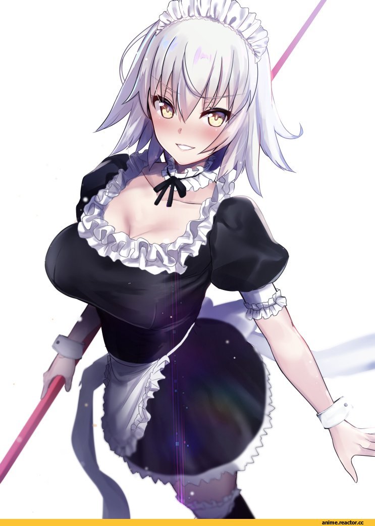 Jeanne Alter, Fate/Grand Order, Fate (series), Untsue, Anime Art, Maid, Anime