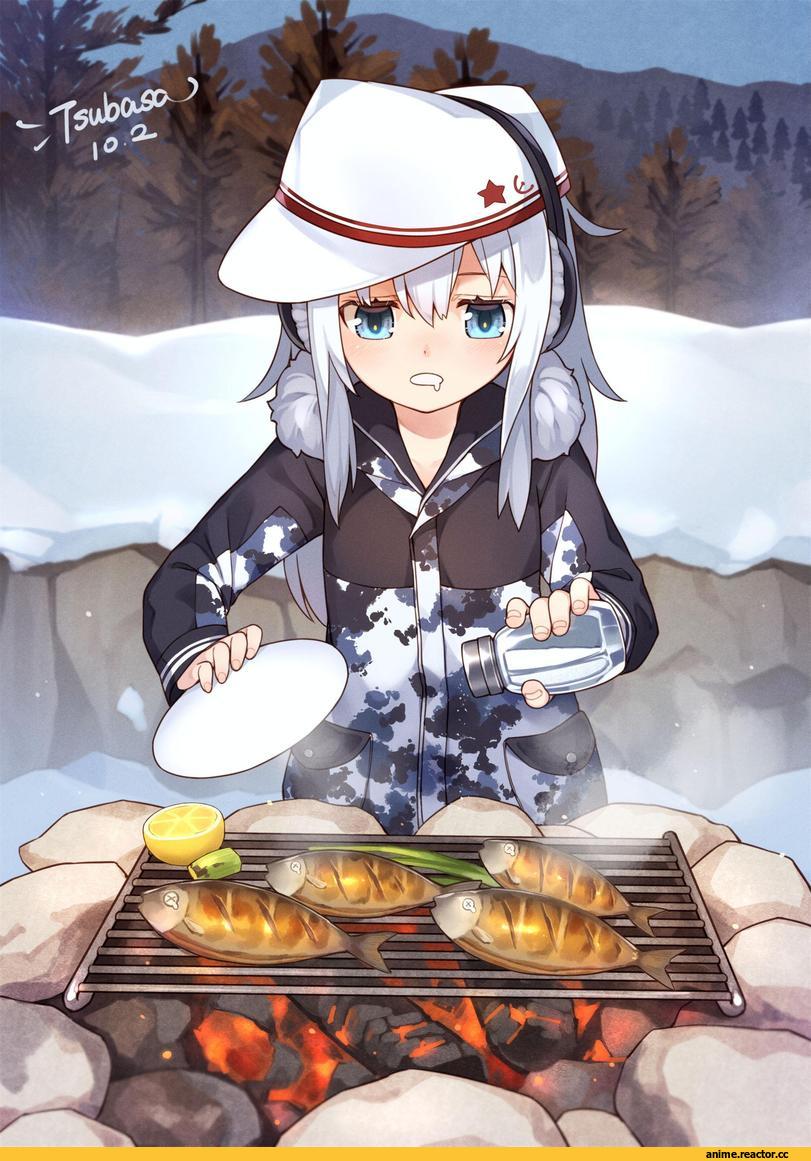Kantai Collection, Verniy, tsubasa tsubasa, Anime