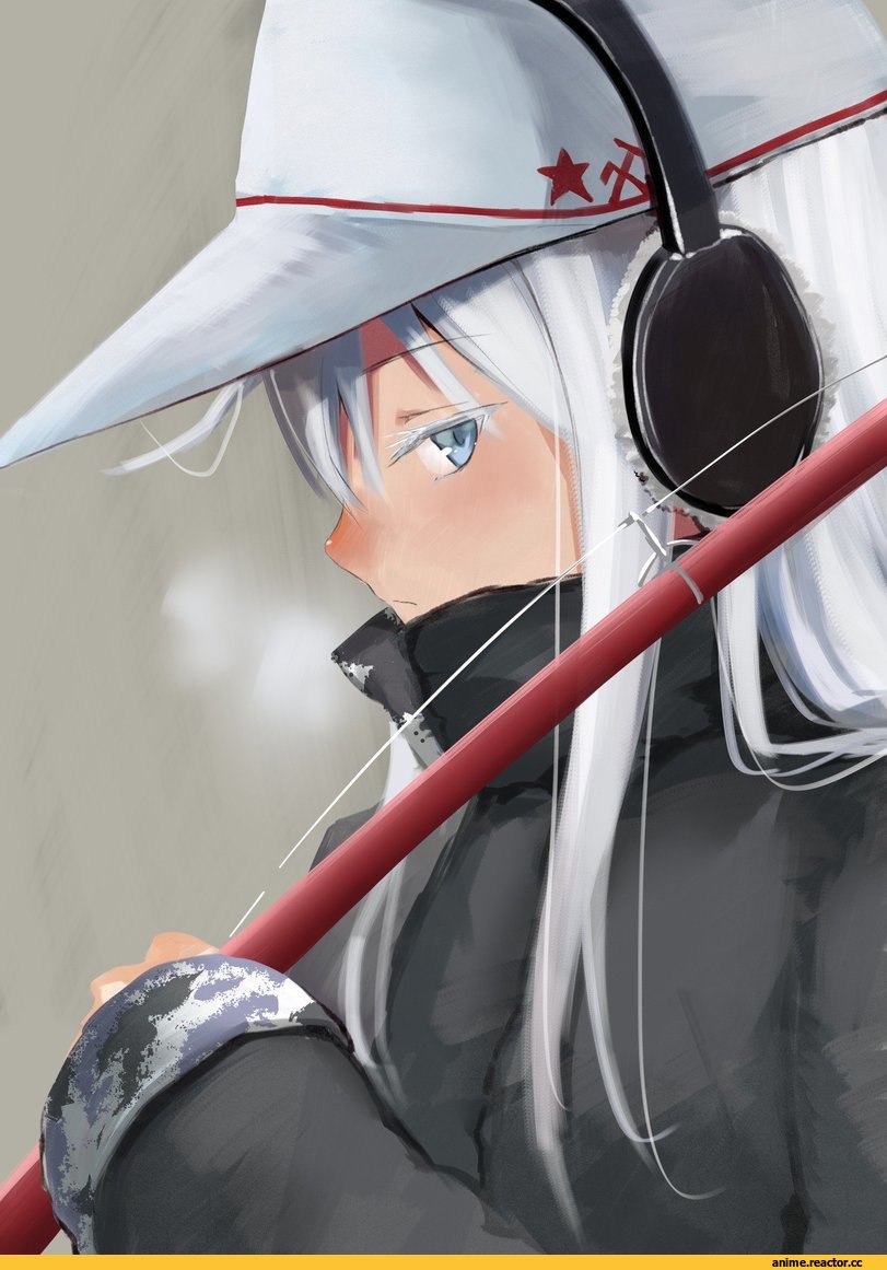 Kantai Collection, verniy (kantai collection), masukuza j, Anime Art, Anime