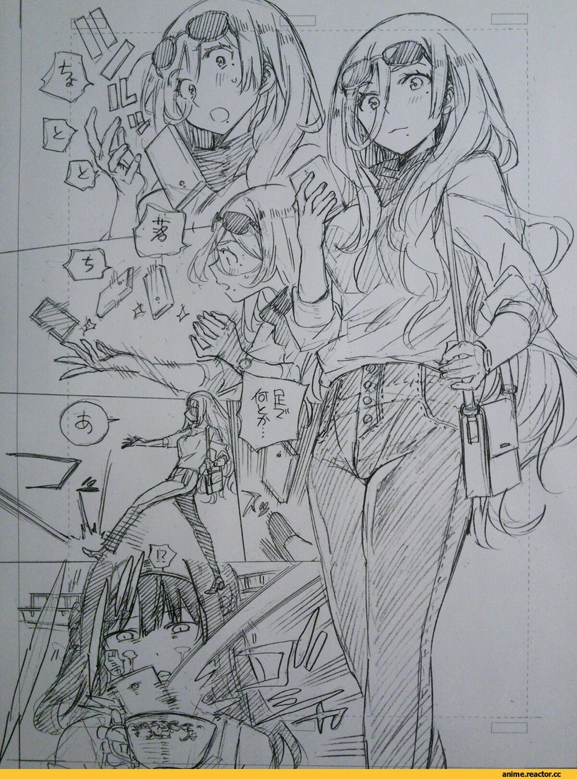 kojima takeshi, Richelieu (Kantai Collection), Kongou (Kantai Collection), Kantai Collection, Monochrome (Anime), Anime