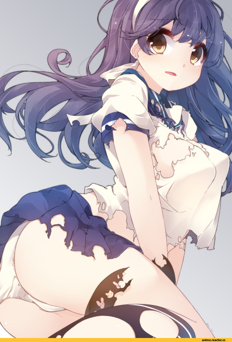 Ushio (Kantai Collection), Kantai Collection, Anime Ero Pantsu, Anime Ero, oshiri, fuuen (akagaminanoka), Anime Art, Anime