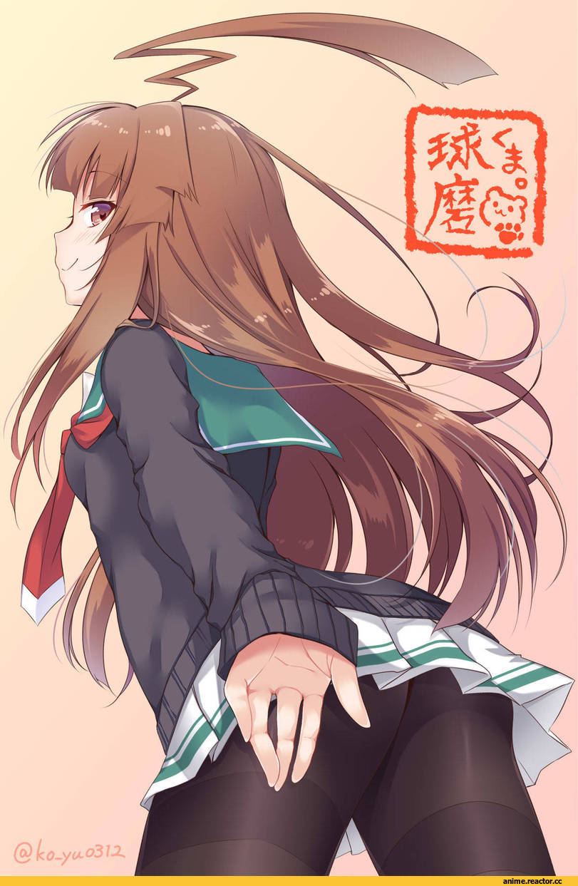 Kuma (Kantai Collection), Kantai Collection, ko yu, Anime Art, Anime
