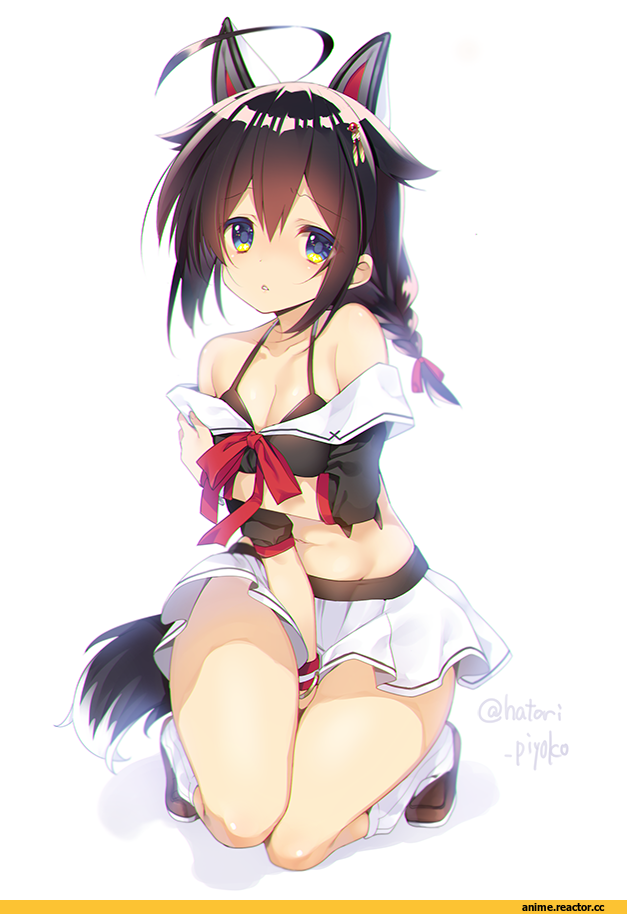 Azur Lane, Kantai Collection, Shigure (Azur Lane), Shigure (Kantai Collection), Hatori Piyoko, crossover, Anime