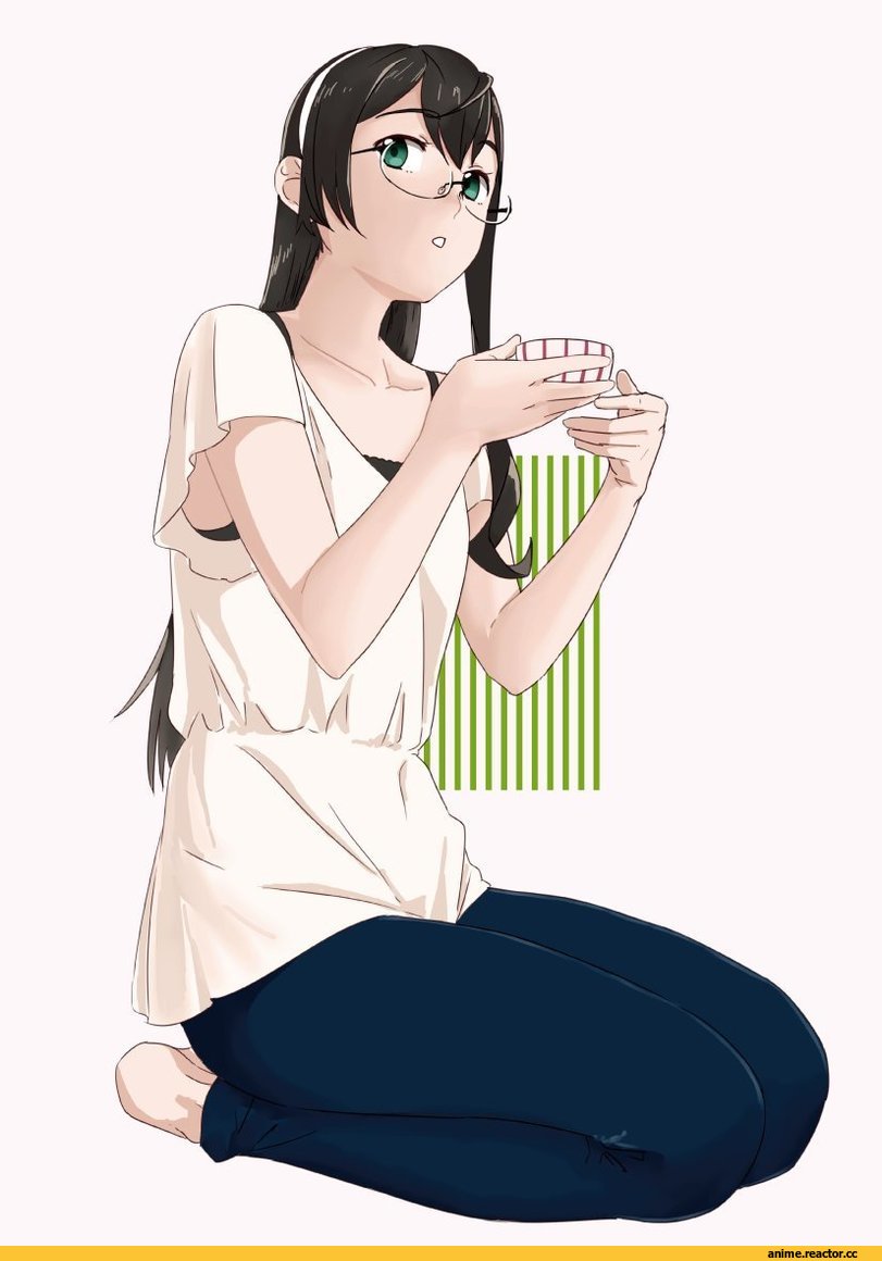 Ojipon, Ooyodo (Kantai Collection), Kantai Collection, Megane, Anime