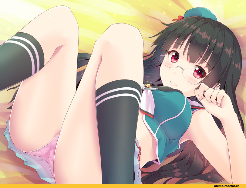 Choukai (Kantai Collection), Kantai Collection, twinameless, Megane, Anime Ero Pantsu, Anime Ero, Anime