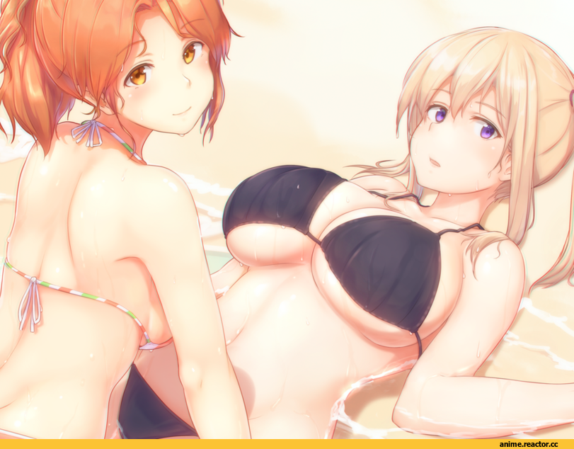 osterei, graf zeppelin (kantai collection), Kantai Collection, Aquila (Kantai Collection), Anime Ero Swim, Anime Ero, Anime Ero Kyonyuu, Anime Ero Yuri, Anime