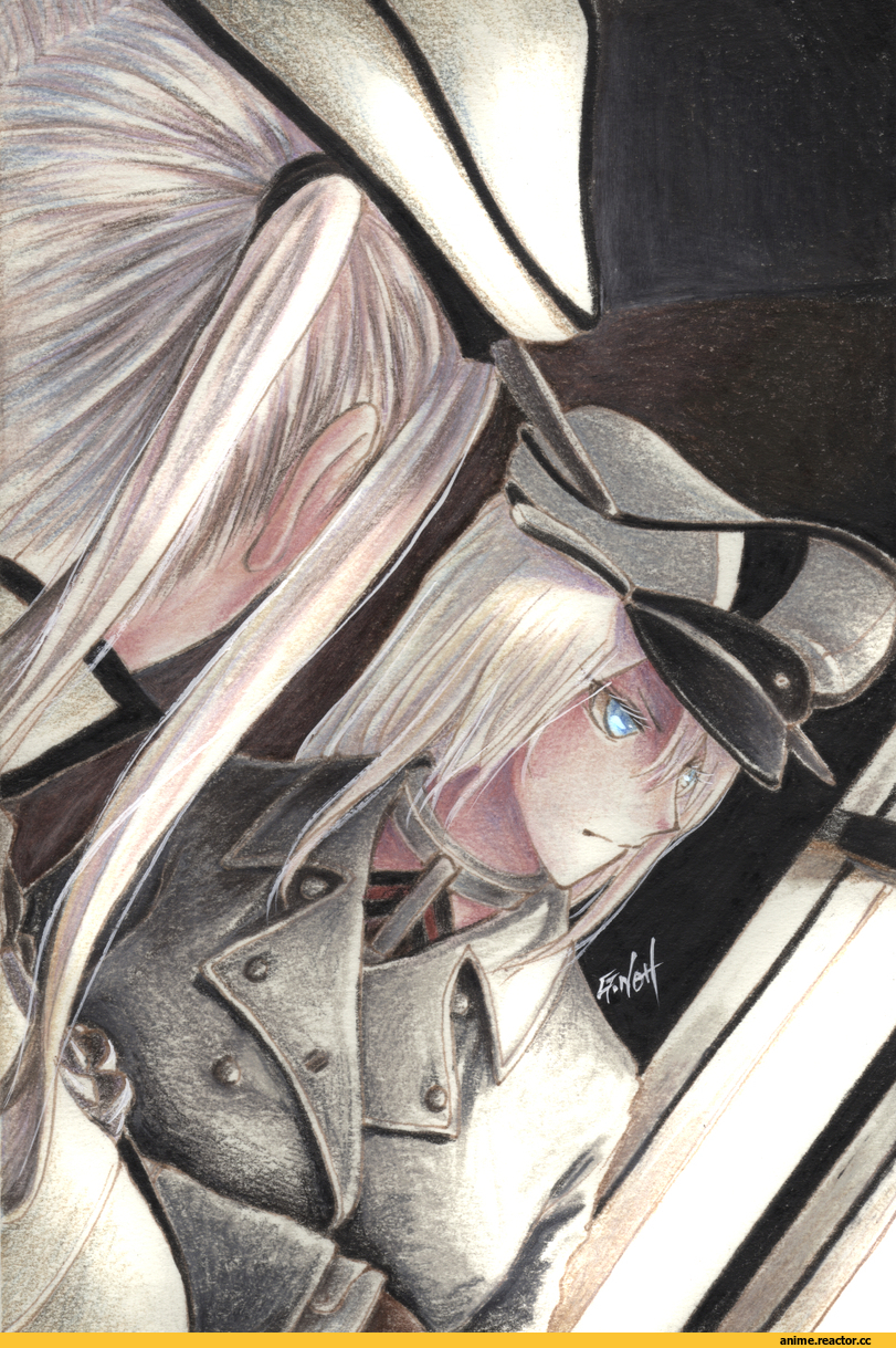 Kantai Collection, Bismarck (Kantai Collection), Graf Zeppelin, Tesun (g noh), Anime Art, Anime Paint, Anime