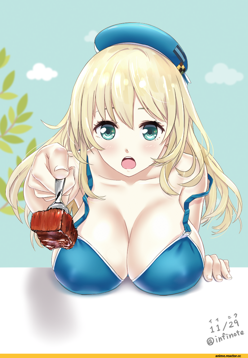 Anime Art, Infinote, Kantai Collection, Atago (Kantai Collection), Anime Ero, Anime Ero Swim, Anime Ero Kyonyuu, Anime