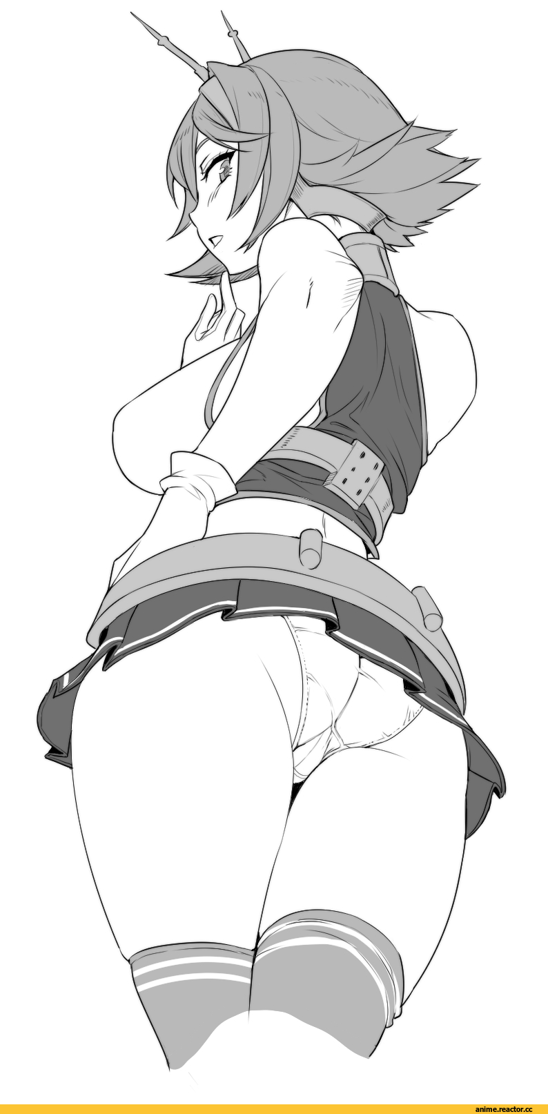 Angelo (Gomahangetsu), Anime Art, Mutsu (Kantai Collection), Kantai Collection, Adult pantsu, Anime Ero, oshiri, Anime