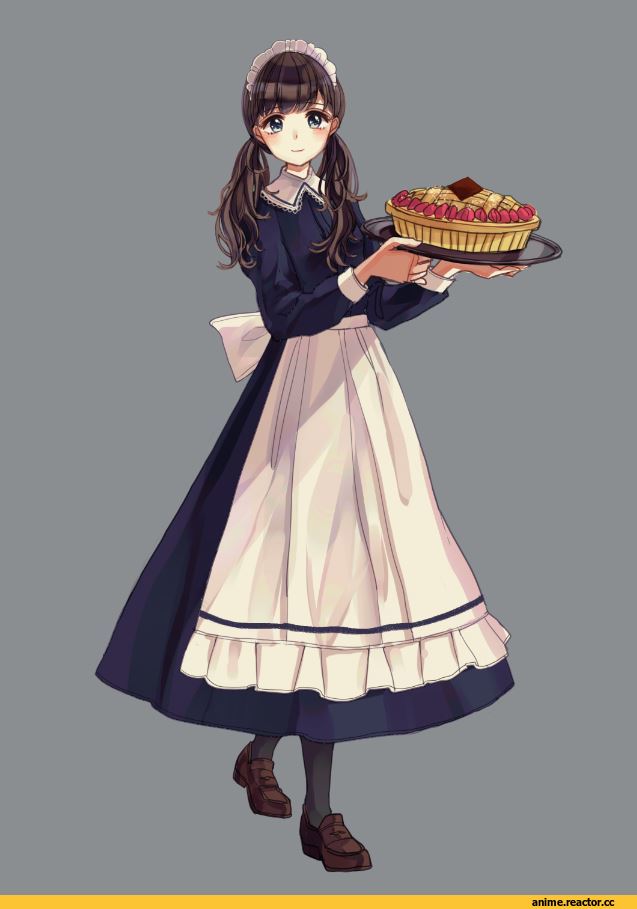 Kara no Kyoukai, Ryougi Shiki, Merufena, artist, Maid, Anime
