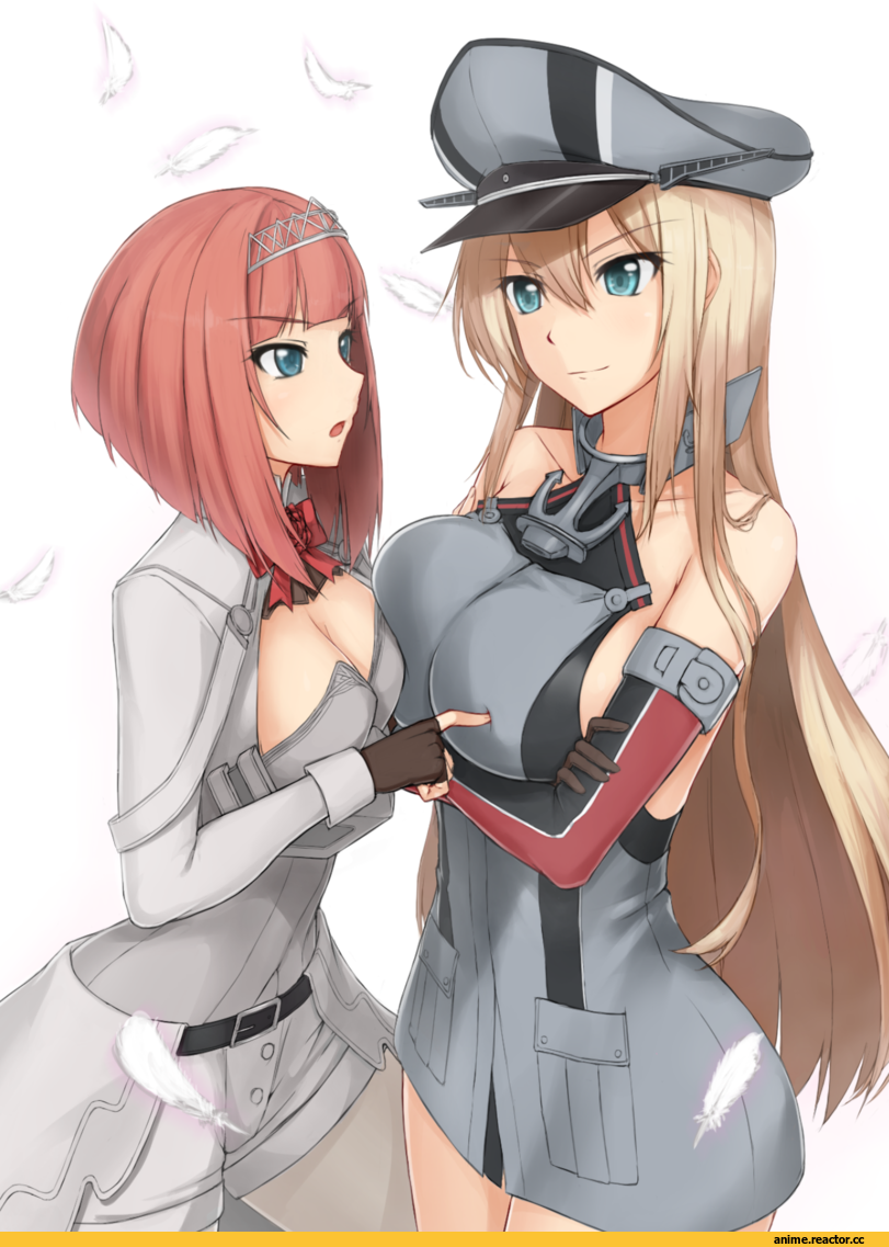 Kantai Collection, Ark Royal (kantai collection), Bismarck (Kantai Collection), ghound, Anime