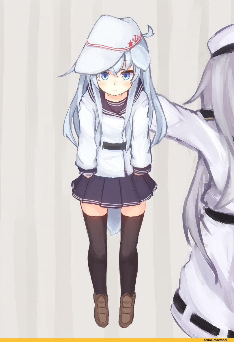 Kantai Collection, Verniy, Animal Ears, reitou mikan, Anime