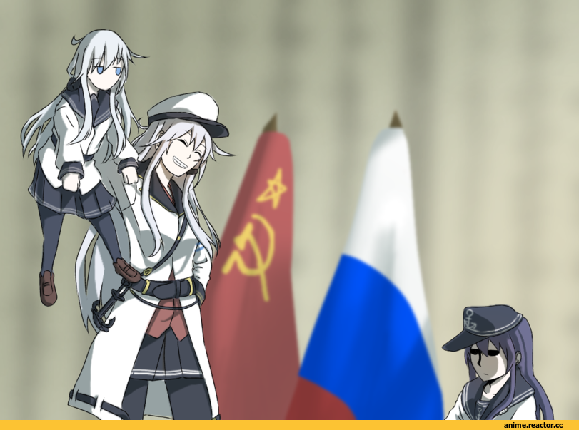 Kantai Collection, fomalhaut (fomalhaut0213), Gangut (Kantai Collection), verniy (kantai collection), akatsuki (kantai collection), Anime