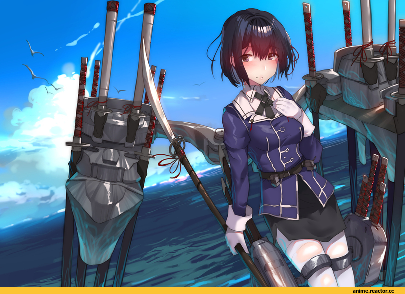 Haguro, Kantai Collection, Yueqin (Monnpiano), Anime Art, Anime