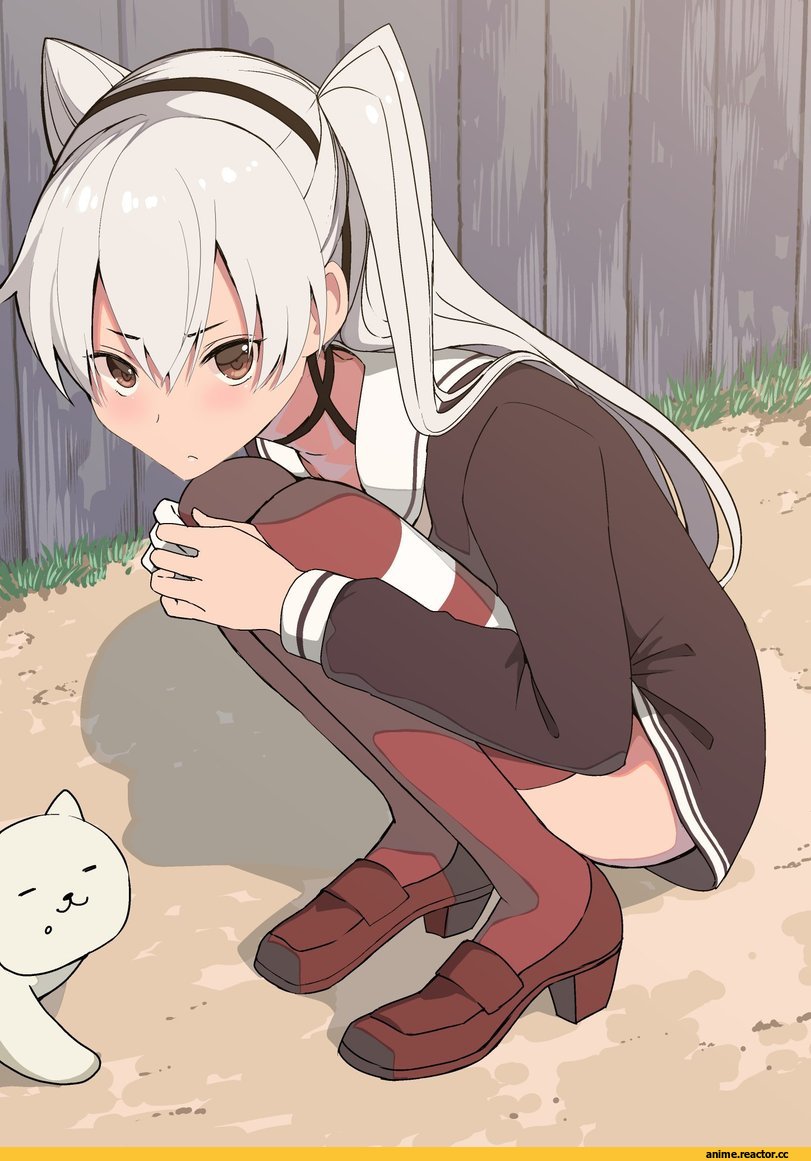 Kantai Collection, Amatsukaze (Kantai Collection), masukuza j, Anime Art, Anime