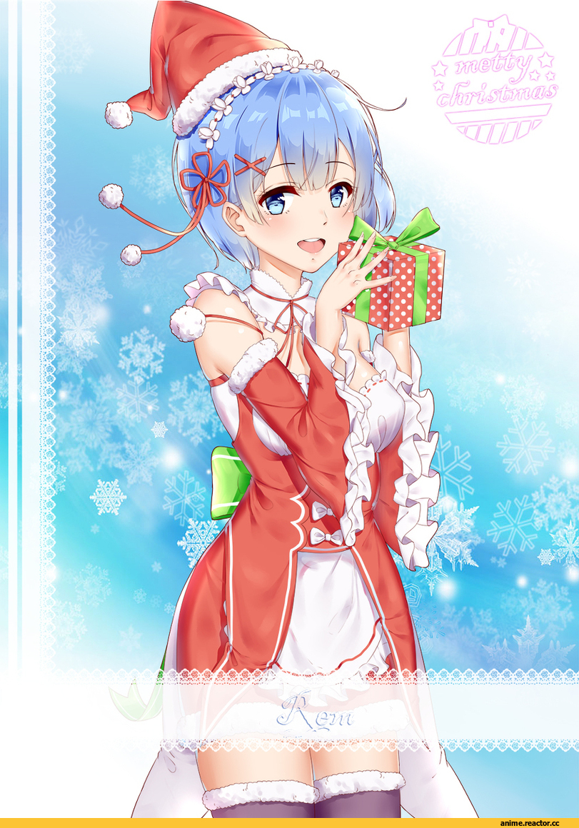 Re Zero Kara Hajimeru Isekai Seikatsu, Rem (re zero), Anime Christmas, Anime