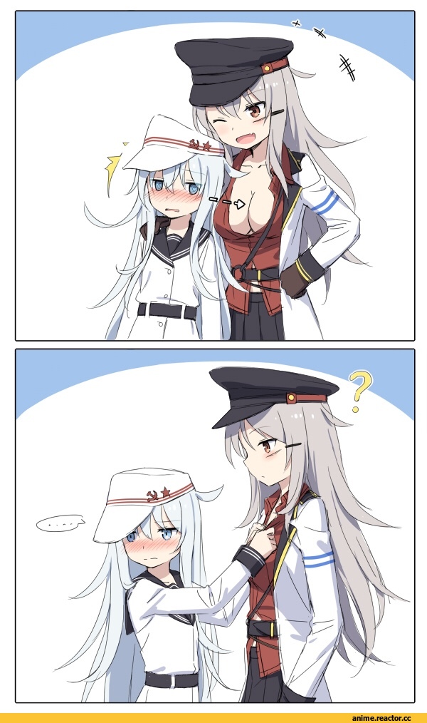 Kantai Collection, Gangut (Kantai Collection), Verniy, cnm, Anime Art, Anime