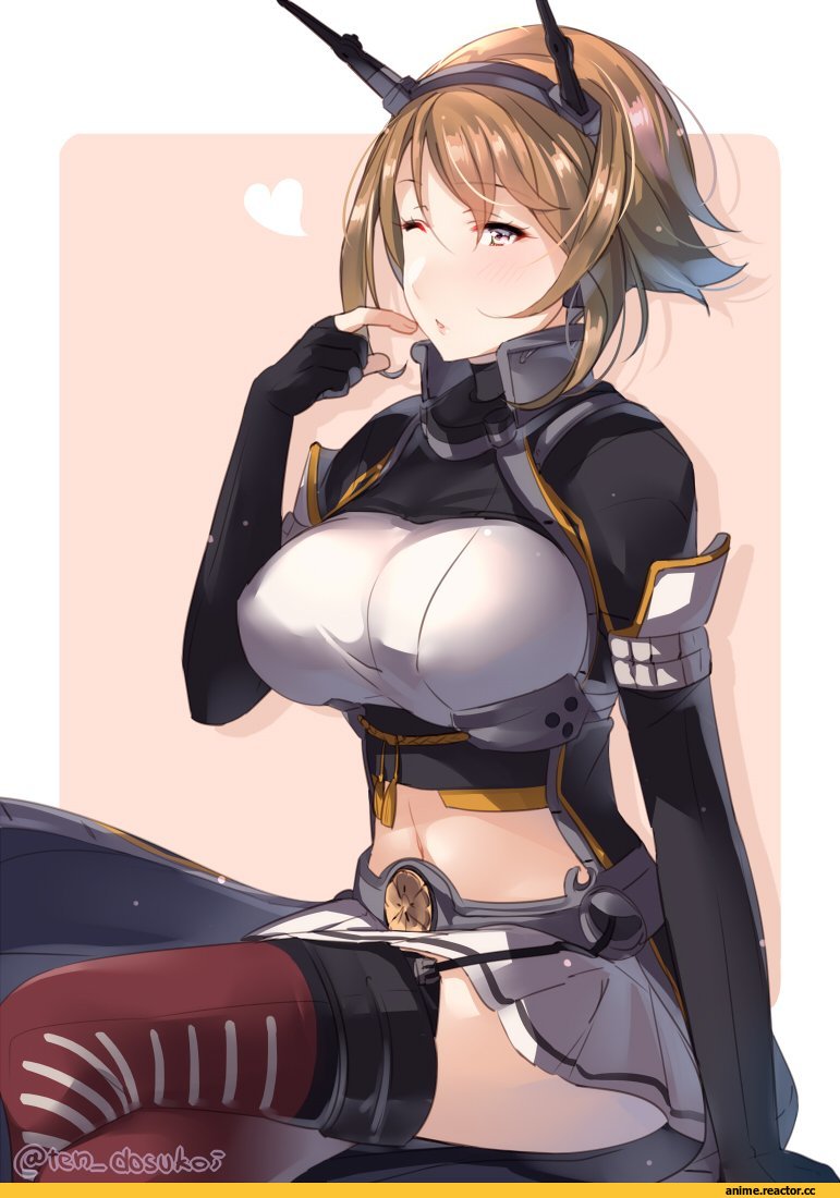 Kantai Collection, Mutsu, Juurouta, crossdress, Anime