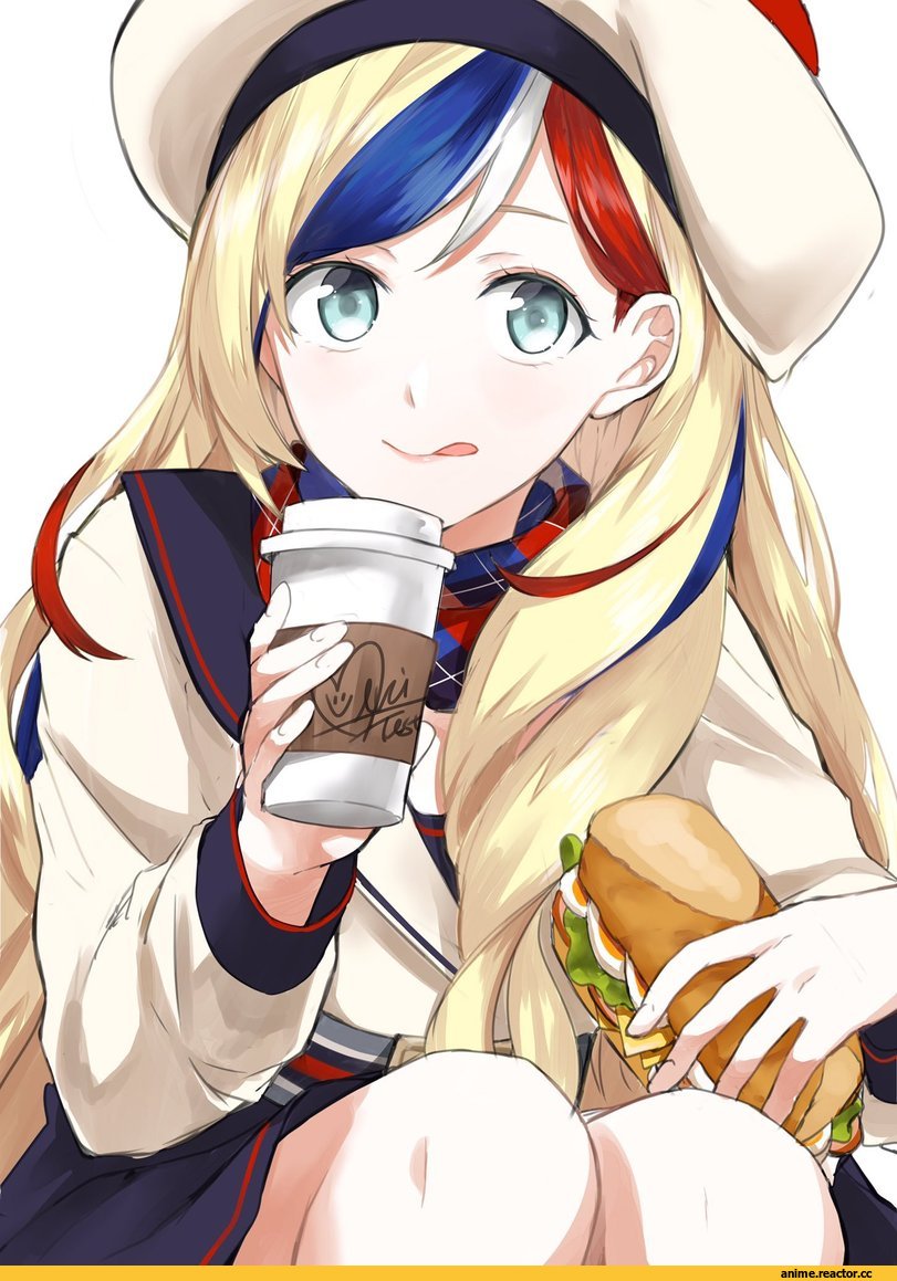 morinaga (harumori), Anime Art, Commandant Teste (Kantai Collection), Kantai Collection, Anime