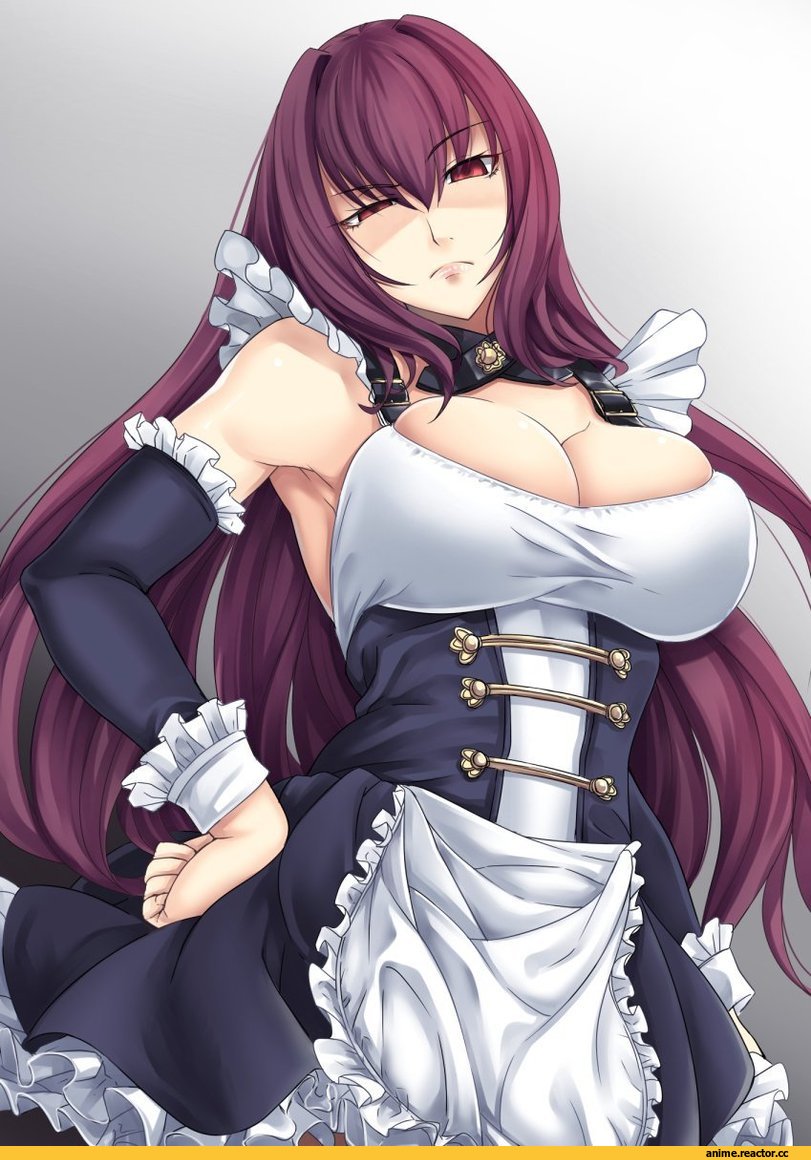 kinntarou, Scathach (Fate/grand order), Fate/Grand Order, Fate (series), Maid, Anime