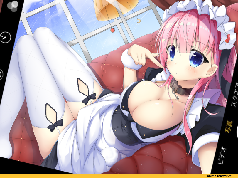 suffolk (azur lane), Azur Lane, Kyonyuu Not Ero, Maid, maritaki, Anime
