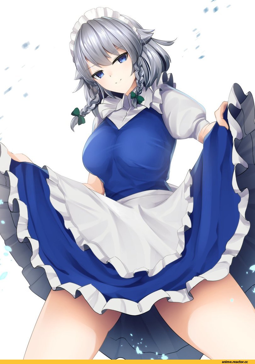 Maid, Izayoi Sakuya, Touhou Project, Anime