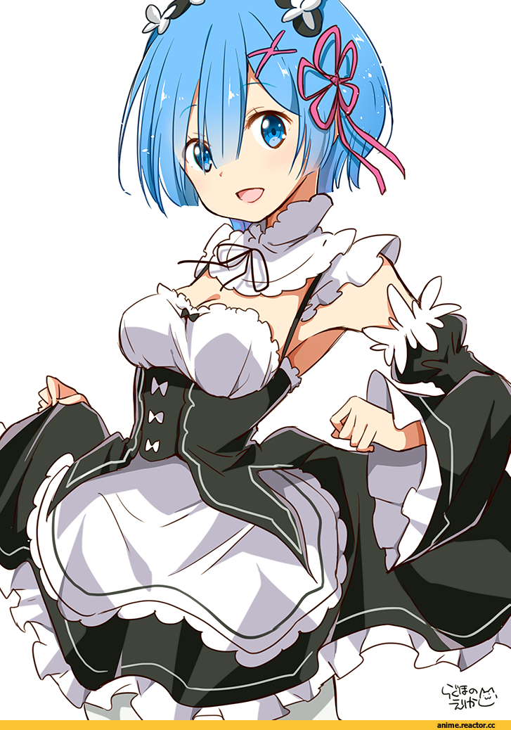 Rem (re zero), Re Zero Kara Hajimeru Isekai Seikatsu, ragho no erika, Maid, Anime