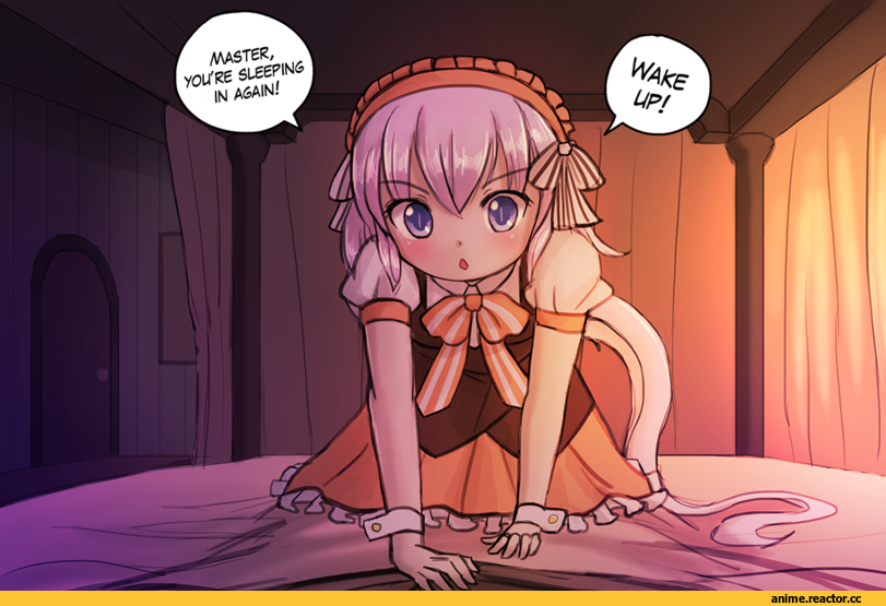 Lumineko, artist, Anime Original, Anime Art, Maid, Dragon Girl (Anime), Monster Girl (Anime), Anime