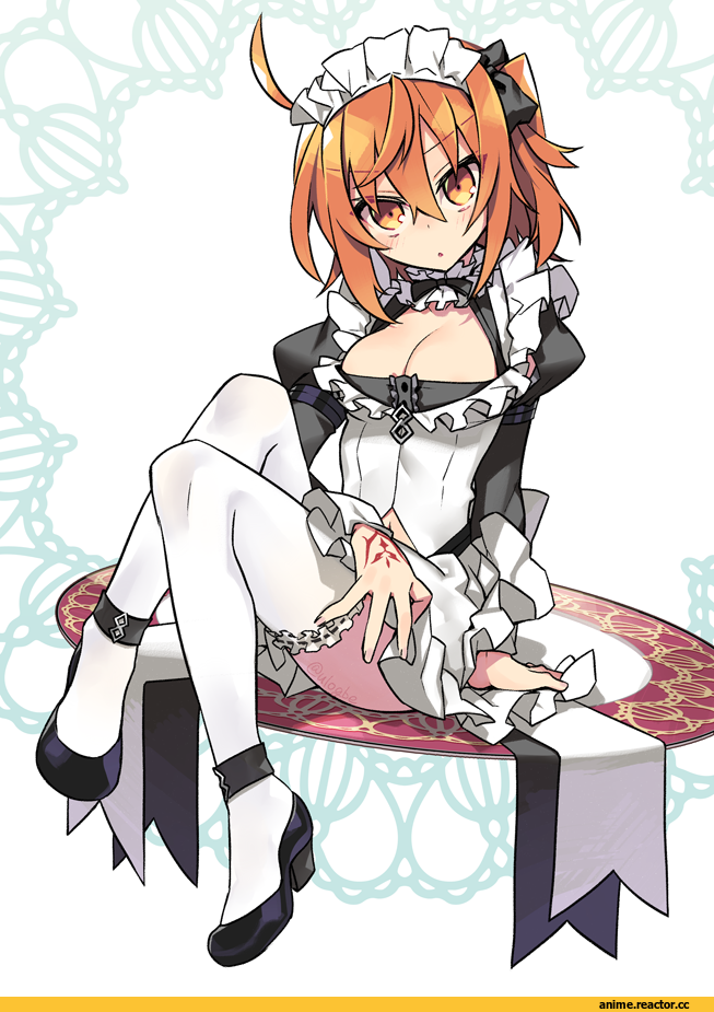tsukiman, AO, Anime Art, Maid, Anime
