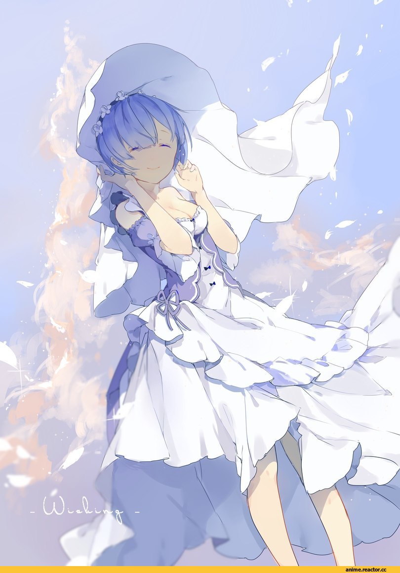 Anime Art, Re Zero Kara Hajimeru Isekai Seikatsu, Rem (re zero), Anime