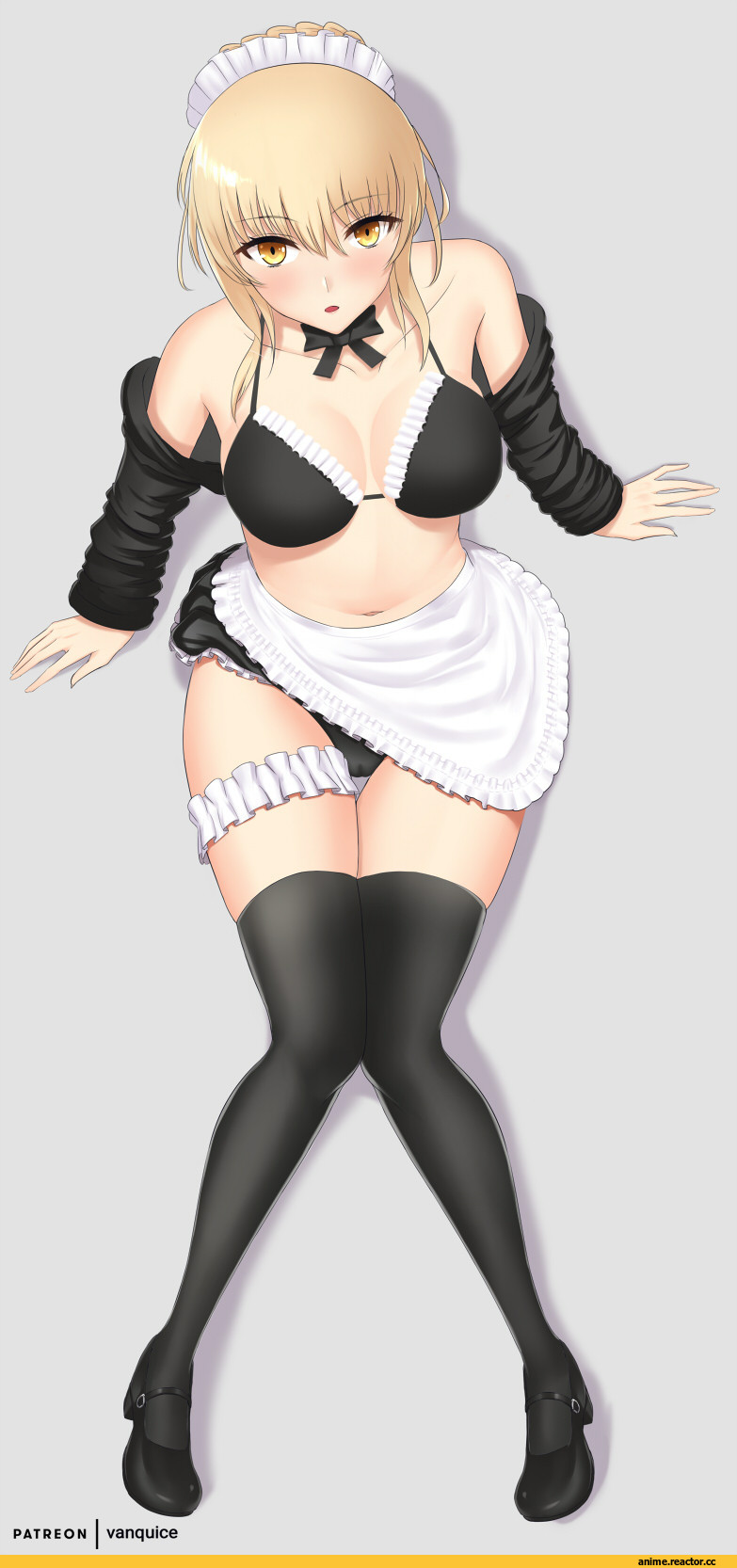 vanquice, artist, Fate/Grand Order, Fate (series), Anime Ero, Maid, Anime Ero Pantsu, Saber Alter, Fate/Stay Night, Anime