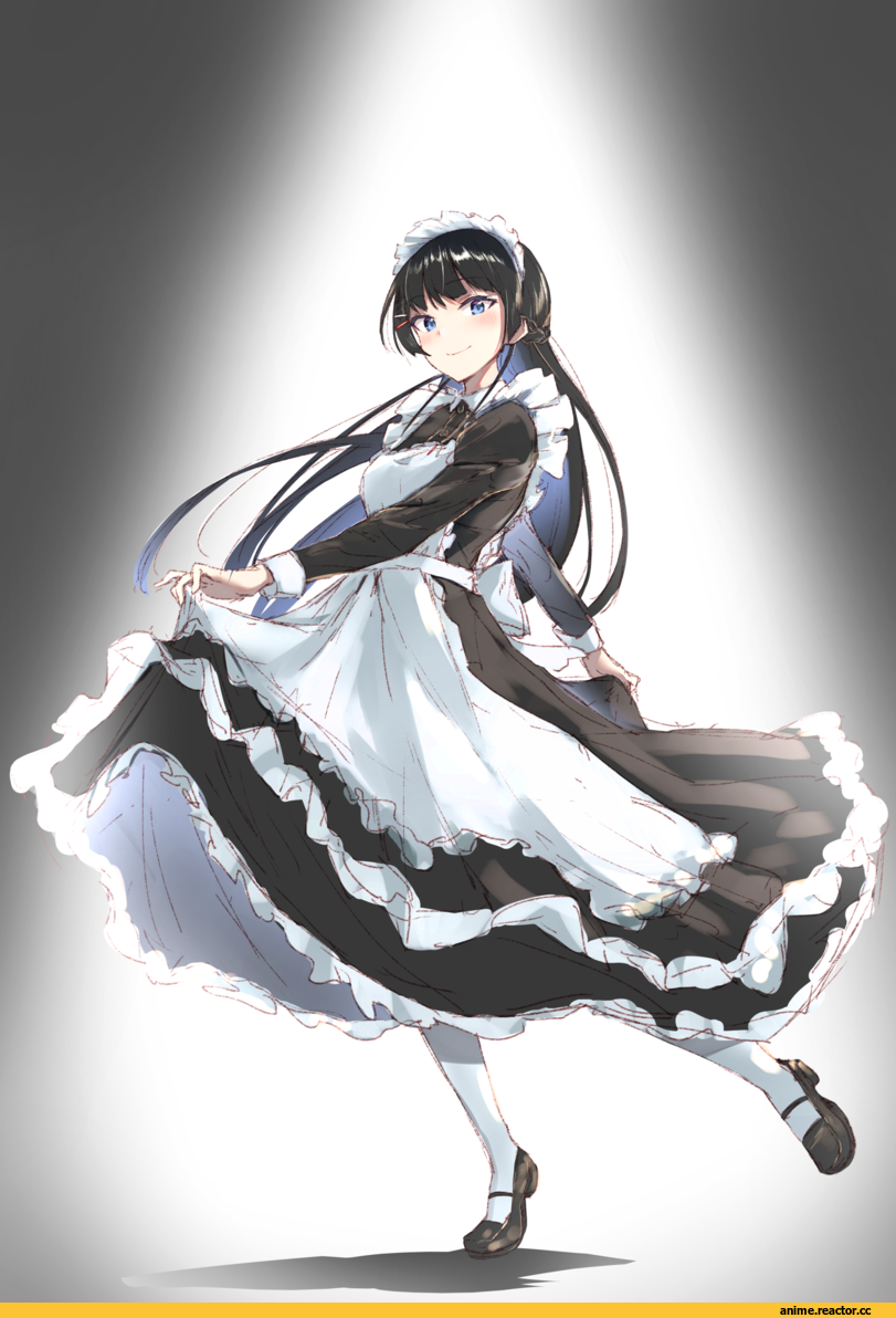 Nijisanji, tsukino mito, Maid, mizuu rei, Anime