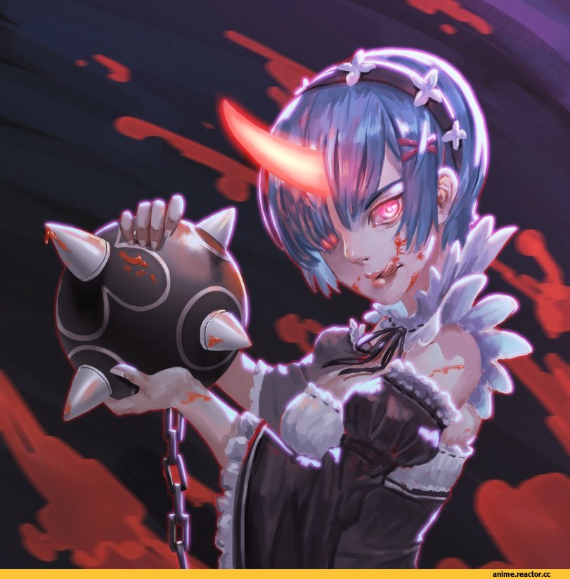 Re Zero Kara Hajimeru Isekai Seikatsu, Rem (re zero), Anime Art, Anime