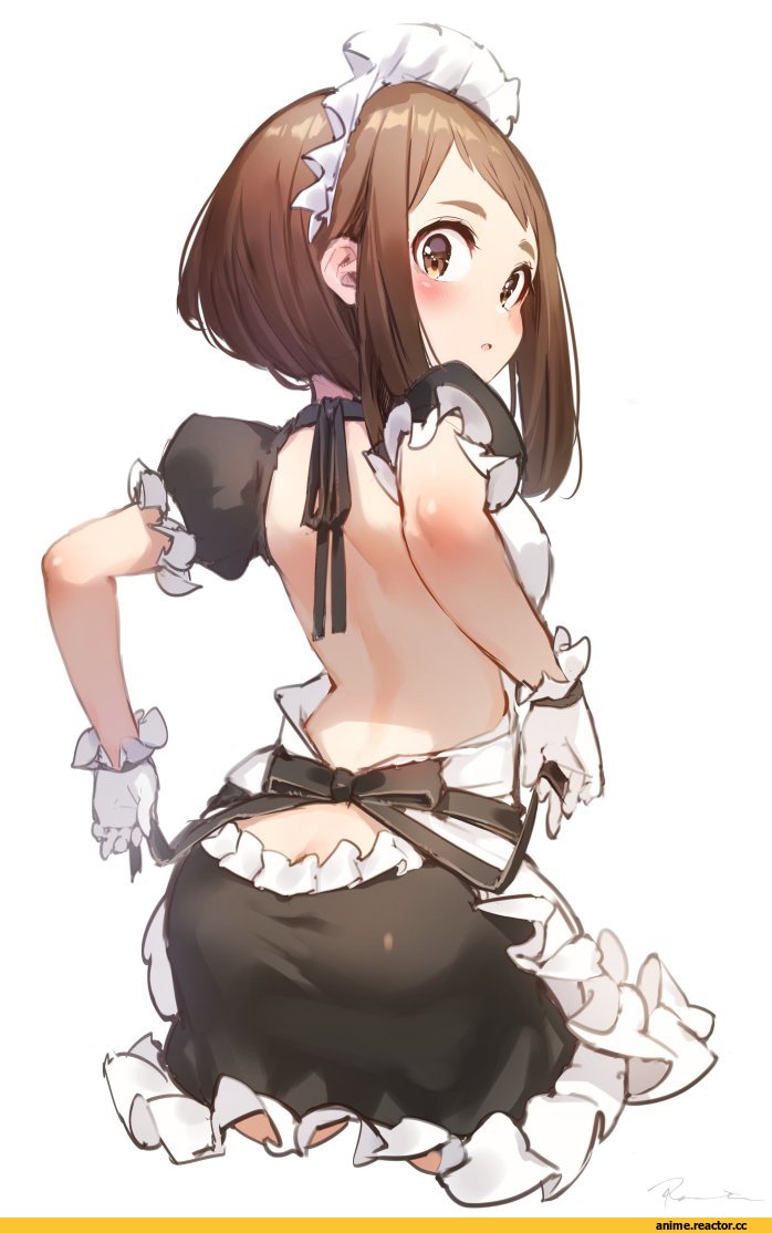 Uraraka Ochako, Boku no Hero Academia, Maid, hakura kusa, Anime