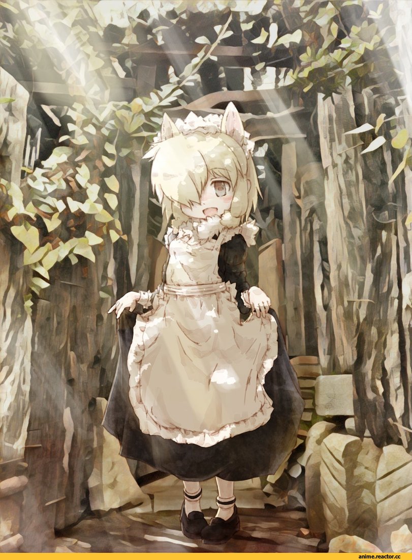 Kemono Friends, Animal Ears, Alpaca Suri (Kemono Friends), Maid, kolshica, Anime