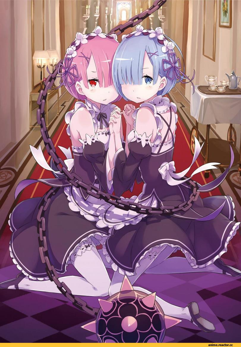 Rem (re zero), Re Zero Kara Hajimeru Isekai Seikatsu, Ram (Re Zero), Anime