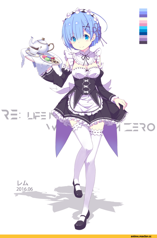 Rem (re zero), Re Zero Kara Hajimeru Isekai Seikatsu, ashirayt, Anime
