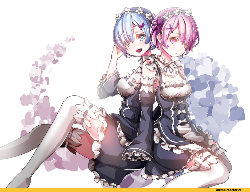Re Zero Kara Hajimeru Isekai Seikatsu, Rem (re zero), Ram (Re Zero), Anime