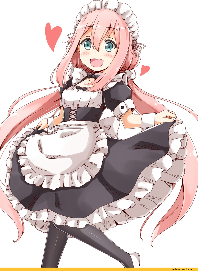 Kagamihara Nadeshiko, YuruCamp, Maid, aikawa ryou, Anime Art, Anime