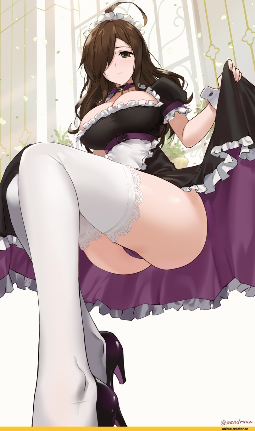 sendrawz, Anime Art, Wiz (KonoSuba), KonoSuba, Maid, Anime Ero Pantsu, Anime Ero, Anime