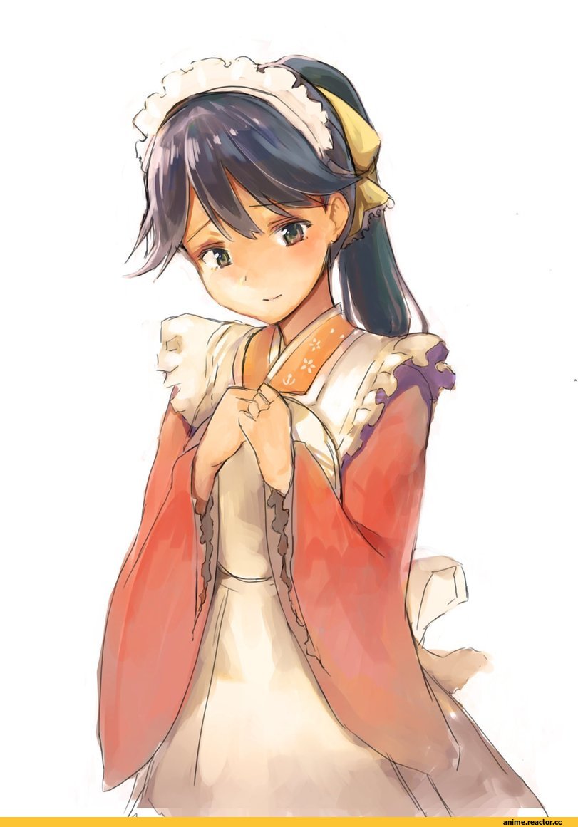 Kantai Collection, Houshou (Kantai Collection), Maid, masukuza j, Anime Art, Anime