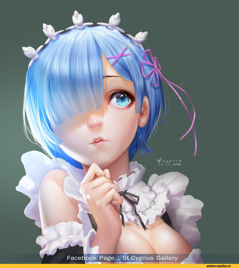 Re Zero Kara Hajimeru Isekai Seikatsu, Rem (re zero), Nutthapon Petchthai, Anime Art, Anime