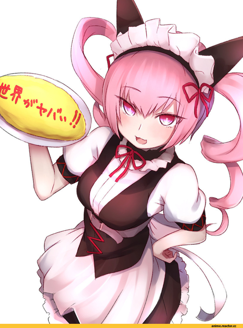 Steins Gate, Faris Nyannyan, Anime Art, Pixiv, Maid, nekomimi, Animal Ears, Anime
