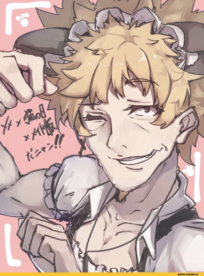 Oshino Meme, Monogatari (Series), Maid, Anime