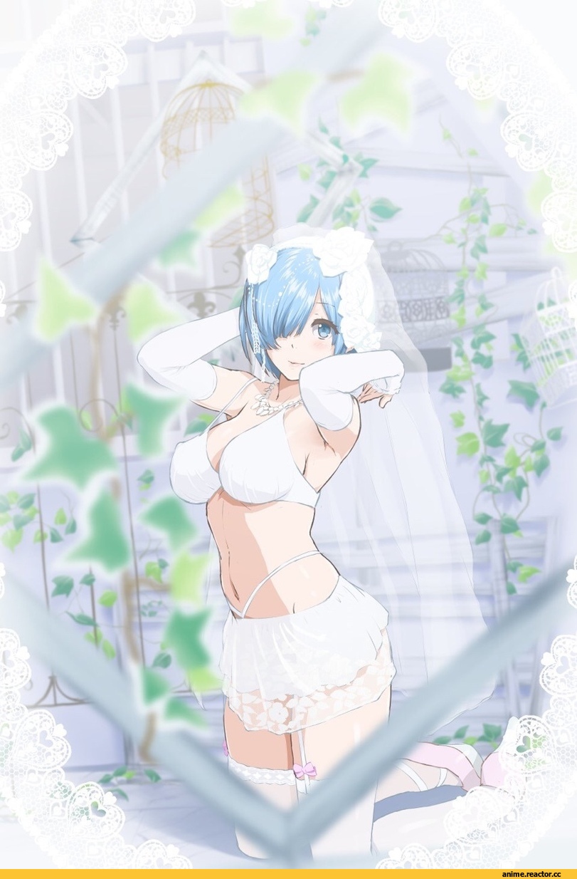 Rem (re zero), Re Zero Kara Hajimeru Isekai Seikatsu, Anime Ero, Anime