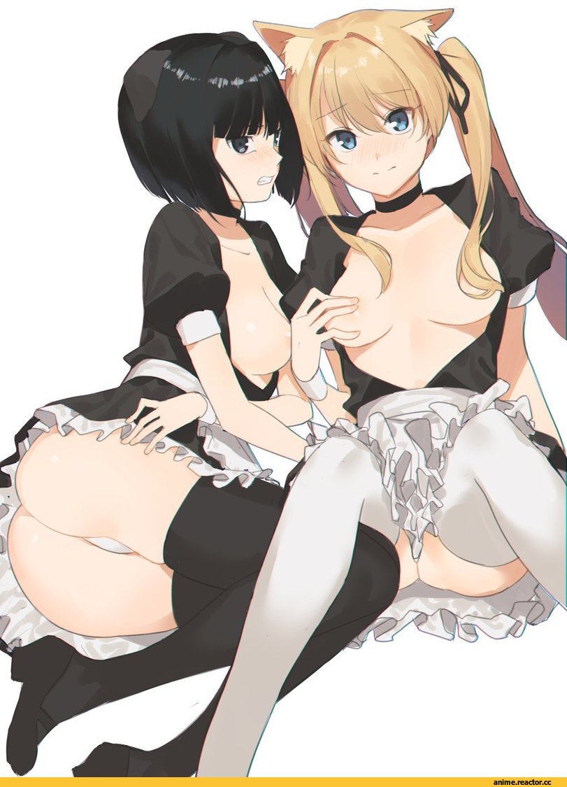 Maid, 2l (2lsize), Animal Ears, Anime Ero, oshiri, Anime Ero Pantsu, Anime