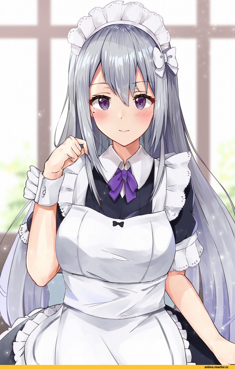 Nijisanji, higuchi kaede, racchi., Maid, Anime